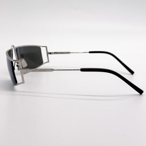 NEW SAINT LAURENT SL 606 002 SILVER SL606 002 UNISEX SUNGLASSES SAINT LA… - Picture 10 of 12